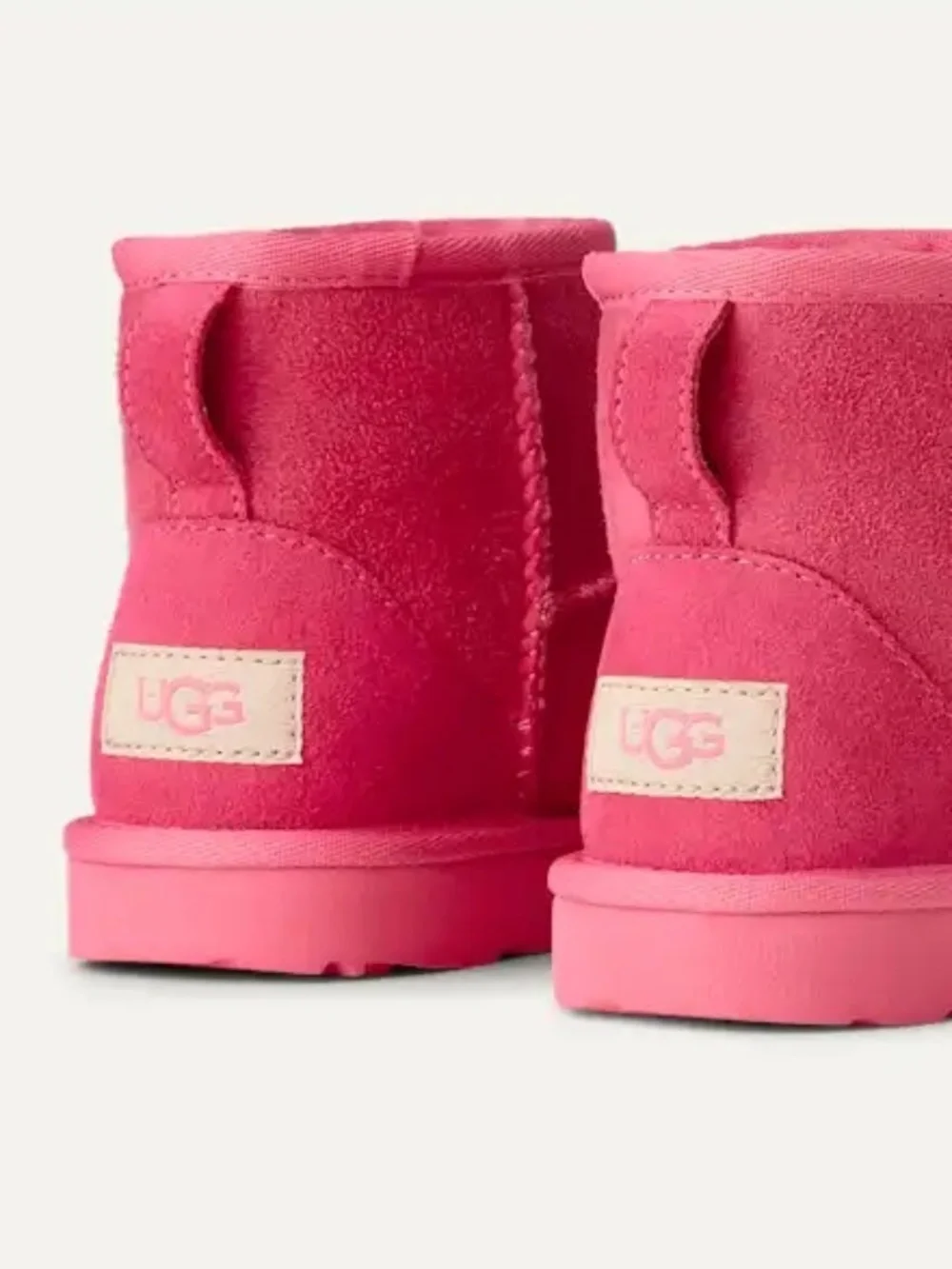 UGG Boots Mini Classic II Pink Bloom Boots Big Kids Youth 6 Brand New in Box NIB
